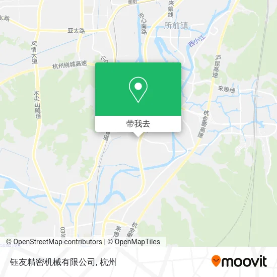 钰友精密机械有限公司地图