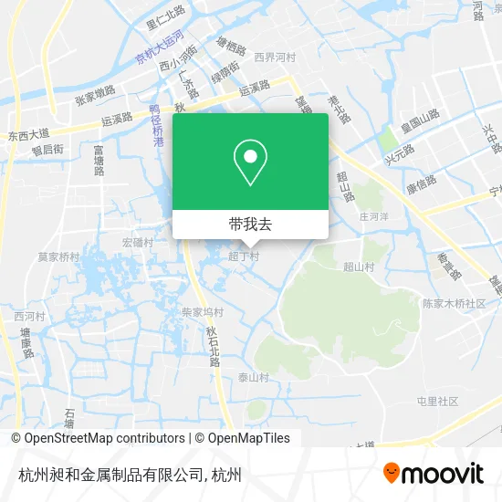 杭州昶和金属制品有限公司地图