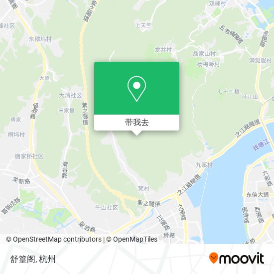 舒篁阁地图