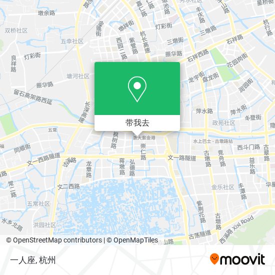 一人座地图