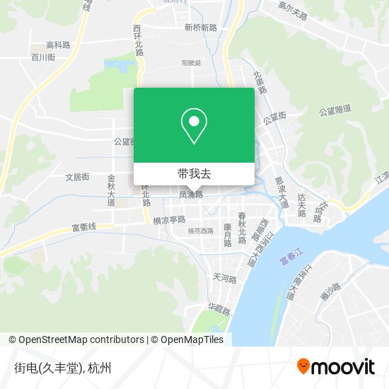 街电(久丰堂)地图