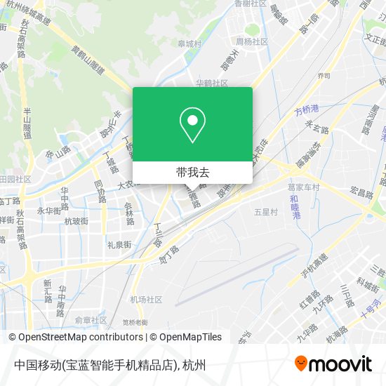中国移动(宝蓝智能手机精品店)地图
