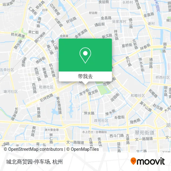 城北商贸园-停车场地图