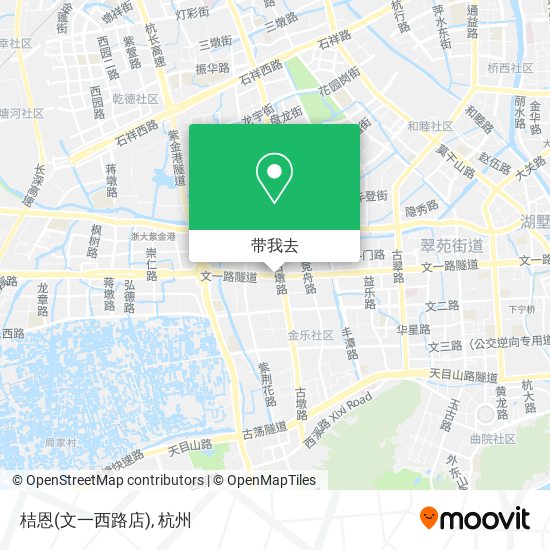 桔恩(文一西路店)地图