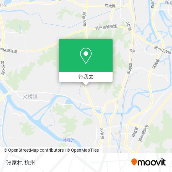 张家村地图