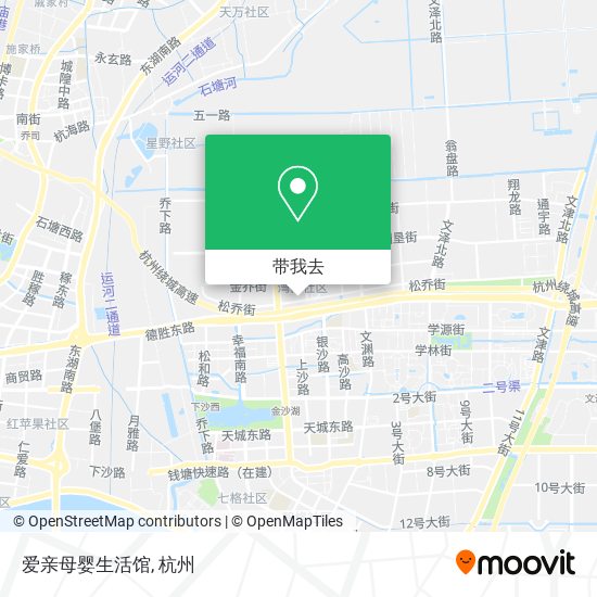 爱亲母婴生活馆地图