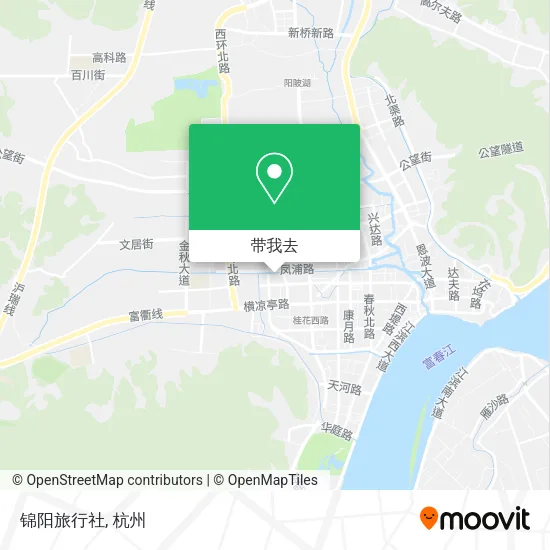 锦阳旅行社地图