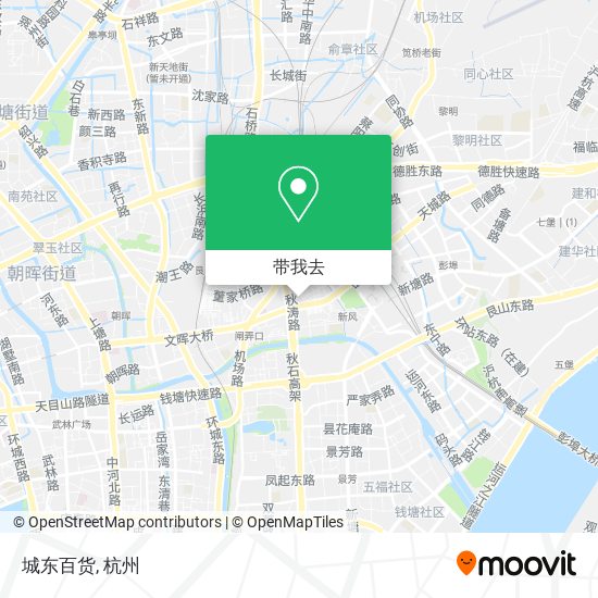 城东百货地图