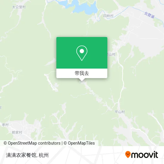 满满农家餐馆地图