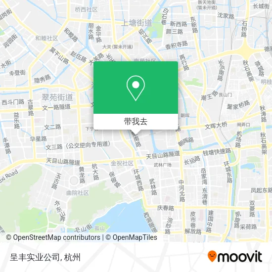 呈丰实业公司地图