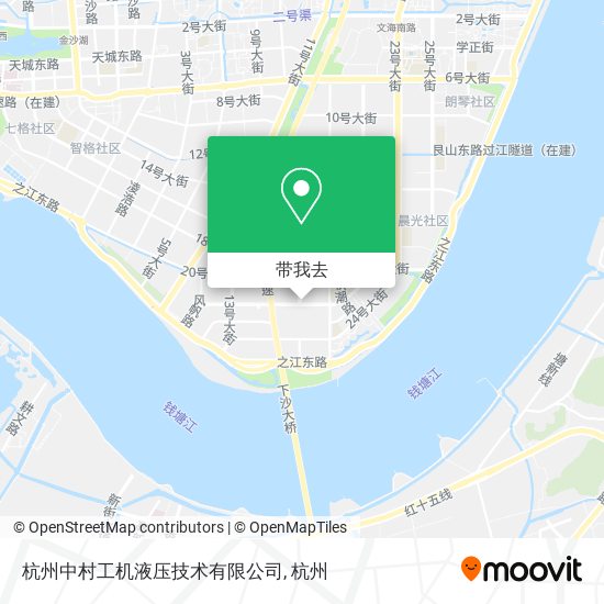杭州中村工机液压技术有限公司地图