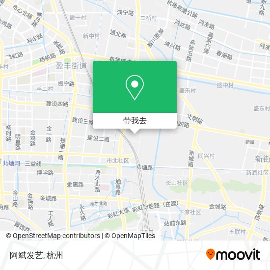阿斌发艺地图