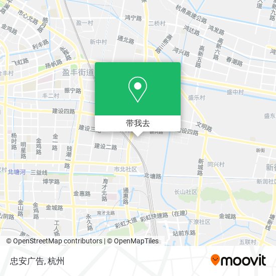 忠安广告地图