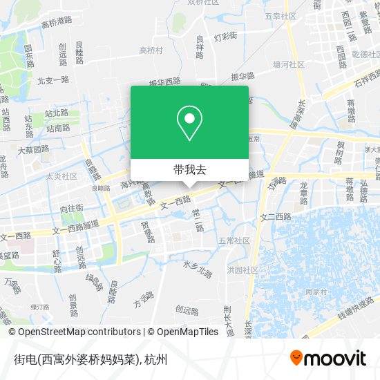 街电(西寓外婆桥妈妈菜)地图