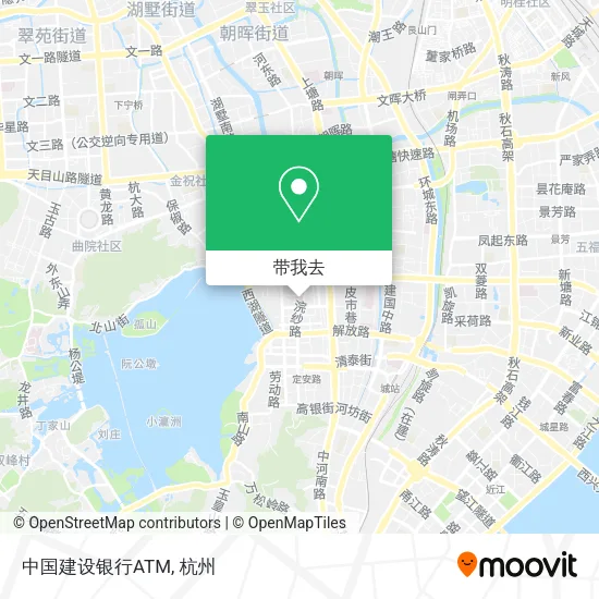 中国建设银行ATM地图