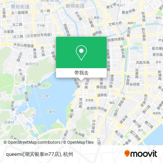 queemi(湖滨银泰in77店)地图