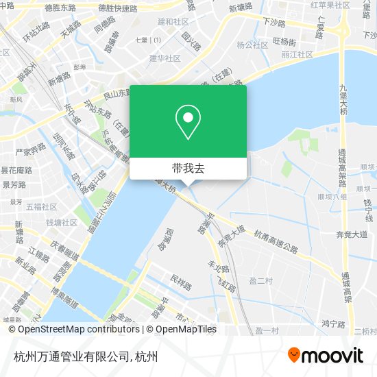 杭州万通管业有限公司地图
