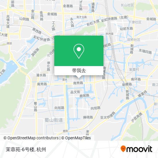 茉蓉苑-6号楼地图