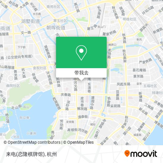 来电(恋隆棋牌馆)地图