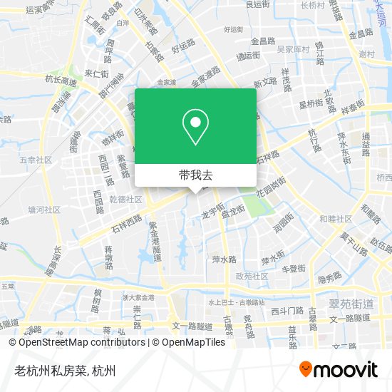 老杭州私房菜地图
