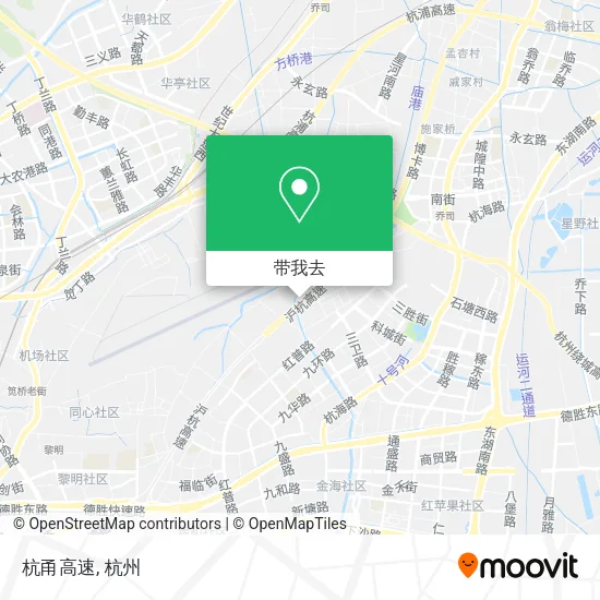 杭甬高速地图