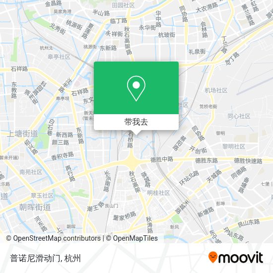 普诺尼滑动门地图
