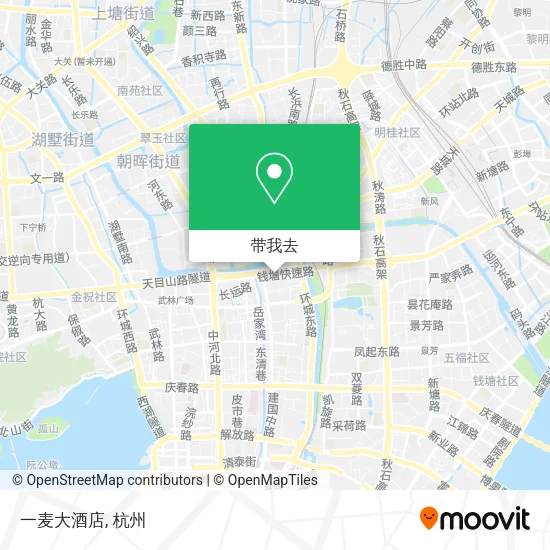 一麦大酒店地图