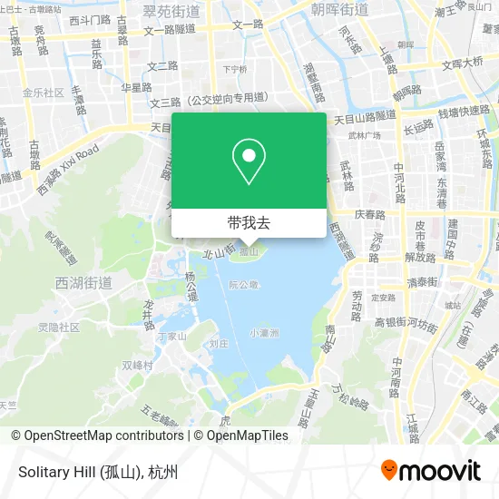 Solitary Hill (孤山)地图