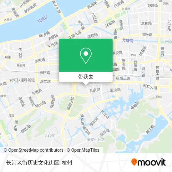 长河老街历史文化街区地图