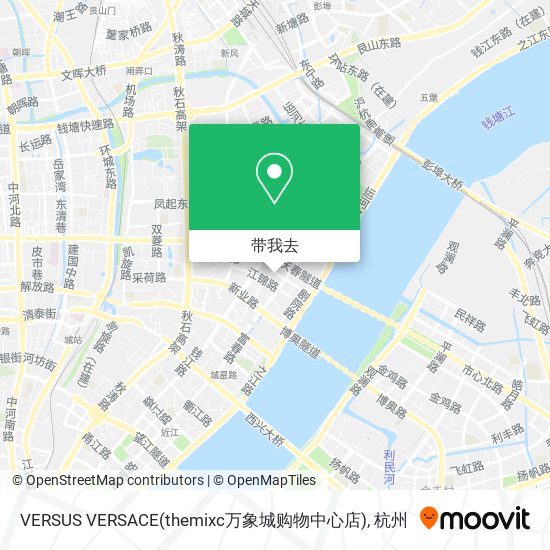VERSUS VERSACE(themixc万象城购物中心店)地图