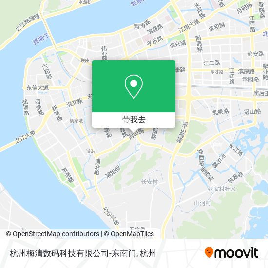杭州梅清数码科技有限公司-东南门地图