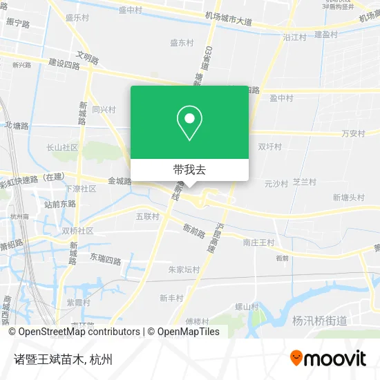 诸暨王斌苗木地图