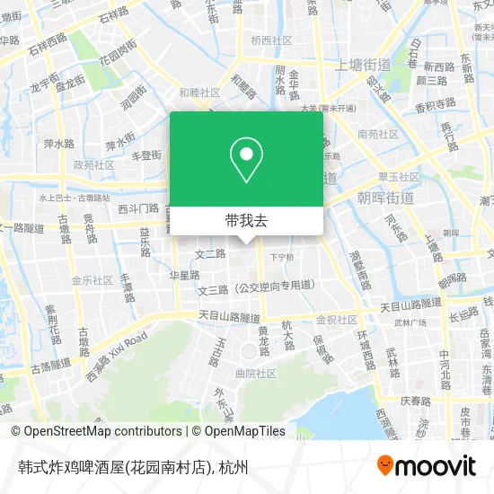 韩式炸鸡啤酒屋(花园南村店)地图