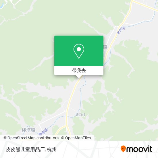 皮皮熊儿童用品厂地图