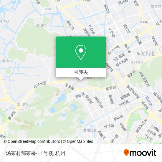 汤家村郁家桥-11号楼地图