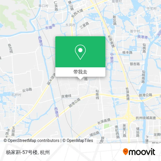 杨家斟-57号楼地图