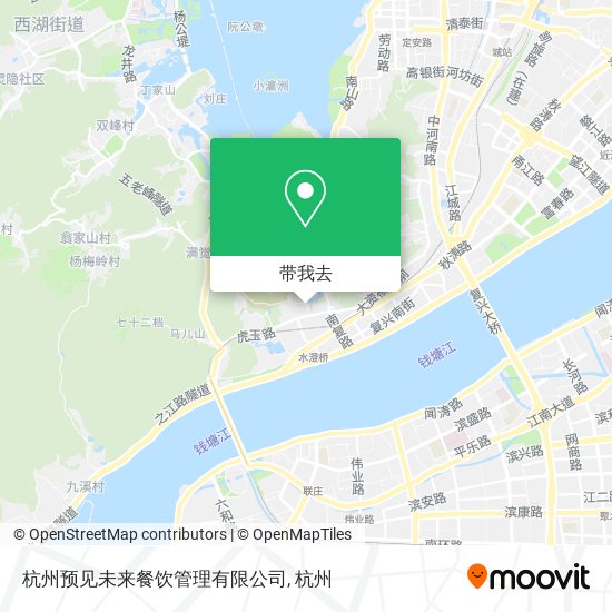 杭州预见未来餐饮管理有限公司地图