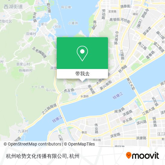 杭州哈势文化传播有限公司地图