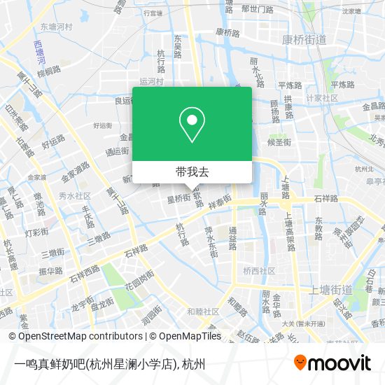 一鸣真鲜奶吧(杭州星澜小学店)地图