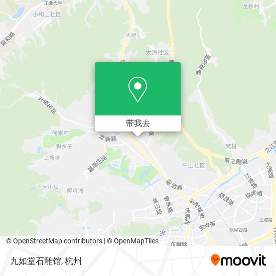 九如堂石雕馆地图