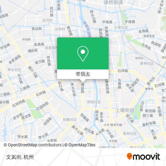 文岚街地图