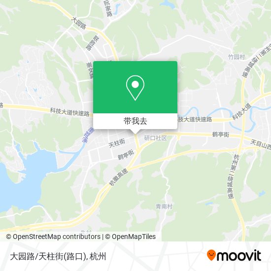 大园路/天柱街(路口)地图