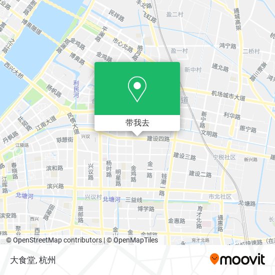 大食堂地图