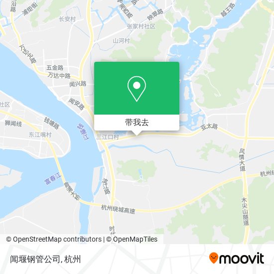 闻堰钢管公司地图