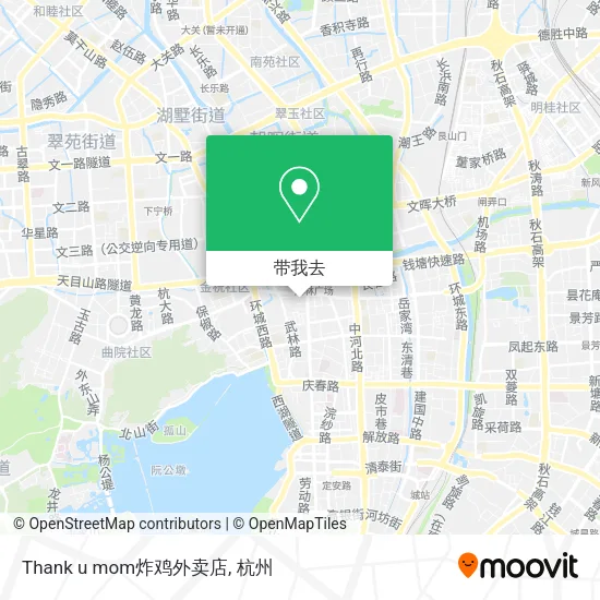 Thank u mom炸鸡外卖店地图