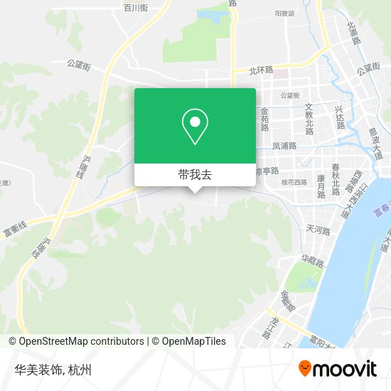 华美装饰地图