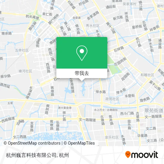 杭州巍言科技有限公司地图