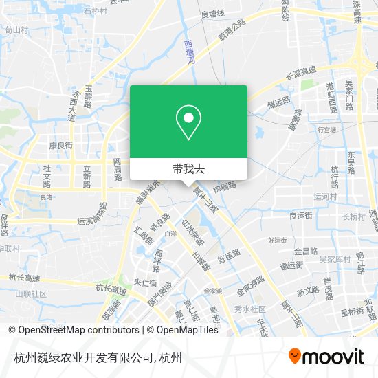 杭州巍绿农业开发有限公司地图
