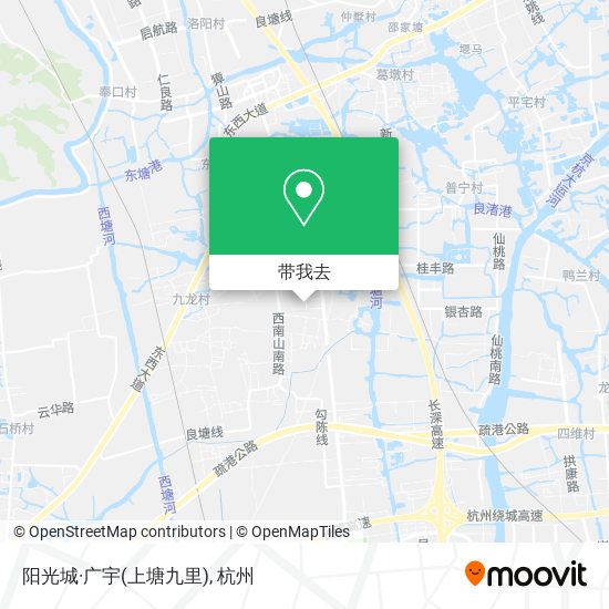 阳光城·广宇(上塘九里)地图