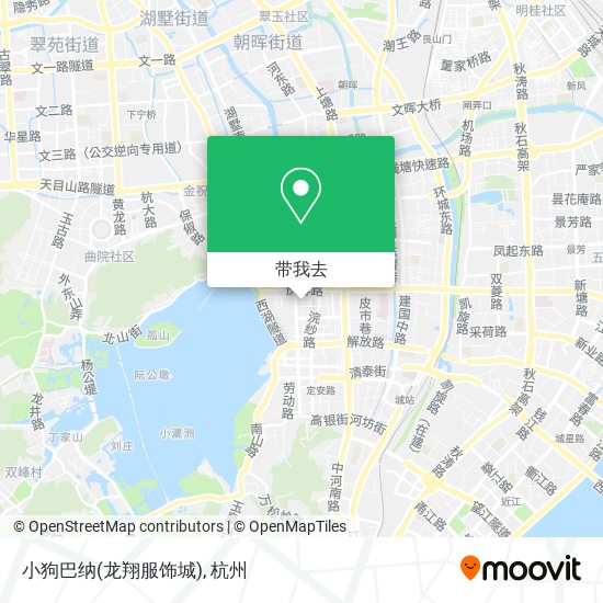 小狗巴纳(龙翔服饰城)地图